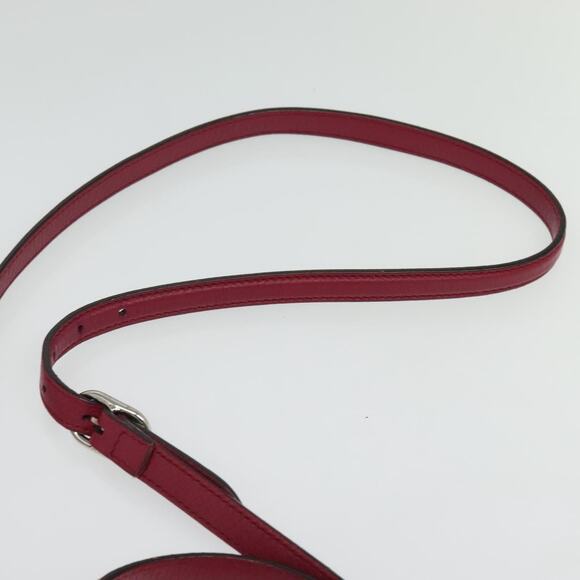 GUCCI Bamboo Daily Hand Bag Leather Pink Silver - Picture 10 of 16